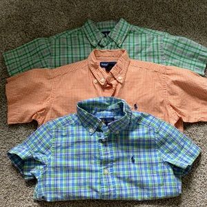 3T Ralph Lauren Short Sleeve dress shirts